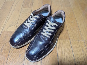 Hawkins ホーキンス ホーキンス トラベラー 茶色　25.5cm 3E (NBスニーカーなら26.5cm相当) 中古