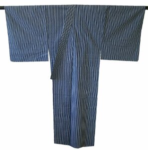 時代屋 夏物 美品 男性用 157cm 用 竺仙 浴衣 綿 未使用 154cm～158cm Eｓ133