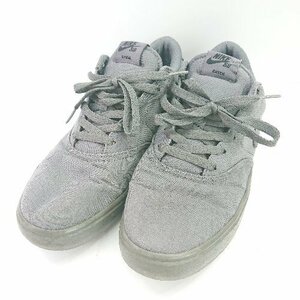 ◇ NIKE ナイキ 843896 柔軟性 接地感 軽量 衝撃吸収力 スニーカー サイズ28.0 グレー メンズ E