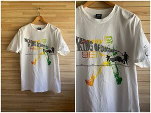 #セール★送 230★訳あり★STUSSY ステューシー OLD TEE オールド Tシャツ ビンテージ★サイズ L★THE KING OF DIGGIN