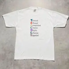 80s TEACHERティーチャーポッププリントTシャツ USメンズ古着