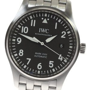 IWC IWC SCHAFFHAUSEN IW327015 パイロットウォッチ マークXVIII デイト 自動巻き メンズ 箱・保証書付き_818624