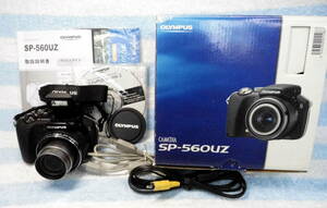 【美品・購入時備品完備】OLYMPUS SP-560UZ ブラックボディー