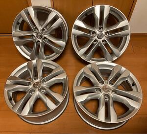 【引取限定】日産純正アルミホイール4本セット17×7j 5穴 【中古品】