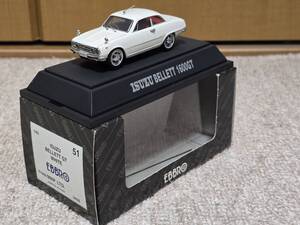 【美品/現状渡し】1/43 EBBRO(エブロ) いすゞ　ベレット 1600GT / ISUZU BELLETT 1600 GT