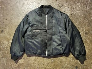 COMME des GARCONS HOMME PLUS 90AW リバーシブルボンバージャケット 中綿入り 1990AW AD1990 90s コムデギャルソンオムプリュス MA-1