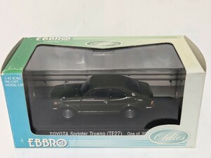 EBBRO エブロ 1/43 トヨタ スプリンター トレノ TE27 