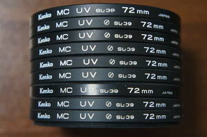 [72mm] Kenko MC UV SL-39 UVカットフィルター 380円/枚