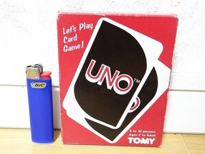 希少 80年代 ビンテージ トミー 日本製 UNO ウノ カードゲーム レトロ 昭和 当時物