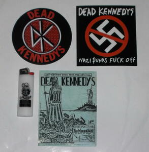 ★デッド ケネディーズ ステッカー 3pcs 正規品 Dead Kennedys Sticker ハードコア punk 雑貨