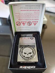 【新品・並行輸入】ZIPPO激レア★ハーレーダビットソン ジッポ★Harley-Davidson Harley Skullハーレースカル 国内品薄 バイク　ライター