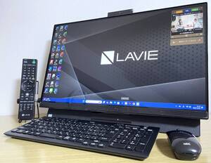 ☆NEC LAVIE Desk All-in-one PC-GD164UCAF/SSD 256GB + HDD 1TB/Core i5-8265U/Win11 Pro/Office/メモリ 16GB/3波チューナー/Webカメラ☆