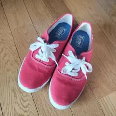 Keds 赤 キャンバス スニーカー