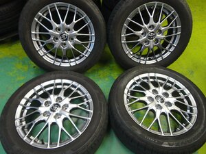 ■40850■綺麗　トヨタ純正BBS◎17年製　TURANZA Ｔ001 205/55Ｒ16　ノア/ヴォクシー　アルミタイヤ4本セット