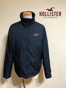 HOLLISTER ホリスター 中わた ジャケット トップス サイズL 長袖 185/104Y ネイビー