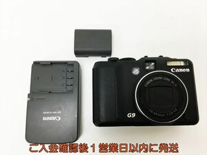 【1円】Canon Power Shot G9 コンパクトデジタルカメラ 本体 バッテリー/充電器 付き 未検品ジャンク パワーショット EC38-198rm/F3