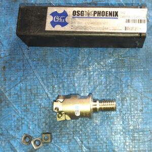 u1863 美品 OSG オーエスジー PHOENIX フェニックス 高送りラジアスカッタ (ねじ込みタイプ) PHC09R025SF12-3 フライスカッター