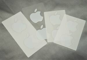 4枚セット Apple アップル ステッカー 正規品 シール