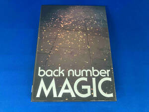 back number CD MAGIC(初回限定盤A)(トールケース仕様)(2DVD付)