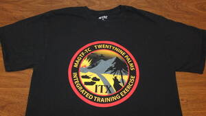 【USMC】29パームス 米海兵隊空陸戦センター Tシャツ サイズM　Marine Air Ground Task Force カリフォルニア USMC