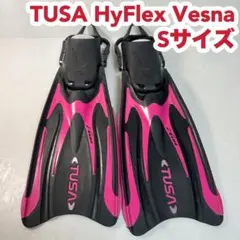 TUSA HyFlex Vesna フィン Sサイズ ピンク・黒