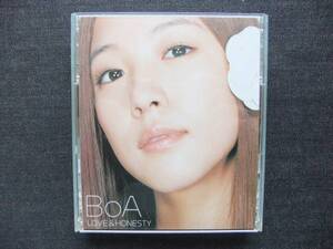 CDアルバム-2　　　BoA　　LOVE＆HONESTY 帯付き　2枚組