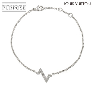 ルイヴィトン LOUIS VUITTON ヴォルト アップサイド ダウン ダイヤ ブレスレット 17.5cm K18 WG 750 Bracelet 90256488