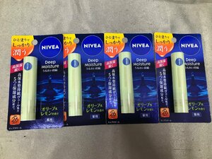 04-03-027 ■BS 送料無料 未使用品　ニベア NIVEA 高保湿 うるおい ディプモイスチャー オリーブ＆レモンの香り 4点セット