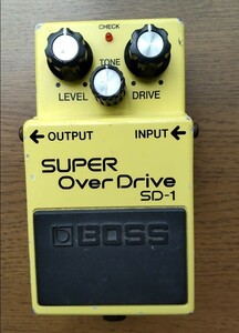 BOSS：SD-1 SUPER Over Drive