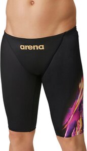 1513853-ARENA/メンズ 競泳水着 レーシングスパッツ ハーフレッグ WA承認 水泳 公式戦/L