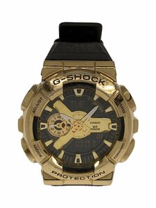 CASIO◆クォーツ腕時計_G-SHOCK/デジアナ/ラバー/BLK/BLK