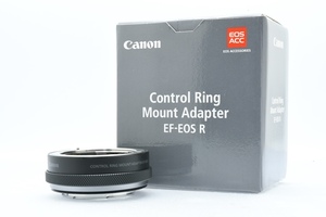 箱付き美品 Canon Control Ring Mount Adapter EF-EOS R キヤノン キャノン 変換リング マウントアダプター アクセサリー ■30319