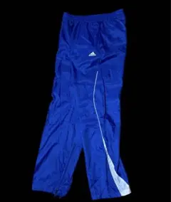 【archive】90s adidas Blue nylon pants