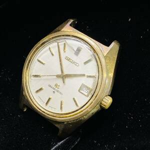 1円～ 6T40160524 SEIKO セイコー GS グランドセイコー CAP GOLD デイト 6145-8000 AT 自動巻き SS メンズ 腕時計 コレクション 現状品