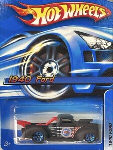 新品未開封 保管品 ミニカー 旧ロゴ Mattel マテル Hot Wheels ホットウィール 玩具 1940 Ford フォード ブラック /321