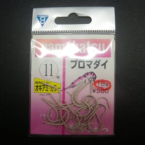 Gamakatsu プロマダイ オキアミカラー 11号 18本入 ※在庫品 (19b0308) ※クリックポスト