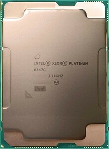Intel Xeon Platinum 8347C SRKJ6 36C 2.4GHz 2.7GHz 3.5GHz 54MB 210W LGA4189 DDR4-3200