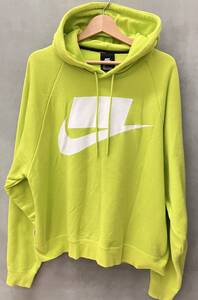 NIKE ナイキ NSW NSP HOODIE FT AR4855-389 メンズ パーカー ライムグリーン Mサイズ