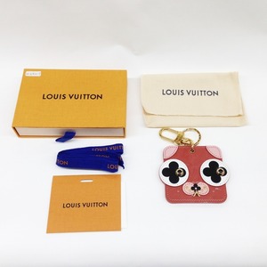 〇〇 LOUIS VUITTON ルイヴィトン ヴェルニ ポルトクレ アニマルフェイス バッグチャーム キーホルダー M68217 やや傷や汚れあり