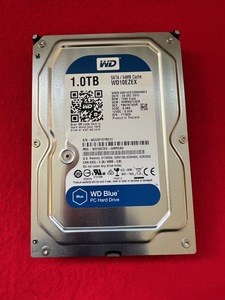 動作保証　WesternDigtal WD Blue WD10EZEX-00BN5A0 1TB 3.5インチ内蔵HDD　(A088)