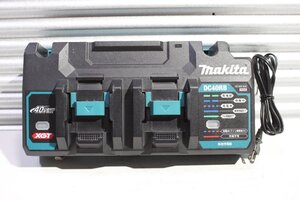 【美品】makita マキタ 40Vmaxバッテリ用 2口急速充電器 DC40RB