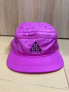 未使用 NIKE ACG CAP ナイキ acg キャップ ピンク 帽子 アウトドア キャンプ pink camp outdoor