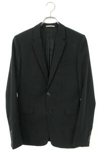 ディオールオム Dior HOMME 17SS 633C294WI772 サイズ:44 ヴァニタススカルフラワーテーラードジャケット 中古 SB01