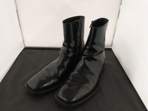 BALENCIAGA リムブーティパテントサイドジップブーツ バレンシアガ ブラック サイズ25.5cm 店舗受取可