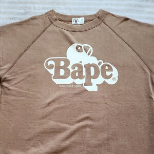 【良品】Ape BAPE BABY MILO 半袖シャツ 正規品 Sサイズ