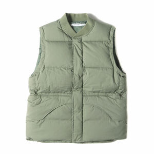 NONNATIVE ノンネイティブ ベスト サイズ:1 21SA タイプライタークロス ハイカー ダウンベスト HIKER DOWN VEST C/N TYPEWRITER オリーブ