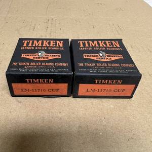 ［100738］Timken LM-11710 CUP カップ［2個］