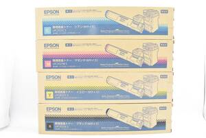 未使用 エプソン 純正 トナー LPC3T21 S 4色（シアン・マゼンタ・イエロー・ブラック） Mサイズ EPSON IT9H0O69SCGW-YR-N00-byebye