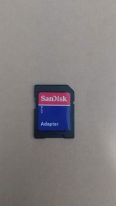 microSD→SDカード変換アダプタ―