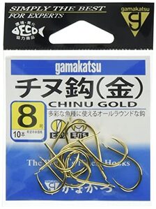 がまかつ(Gamakatsu) チヌ フック 金 0.5号 釣り針